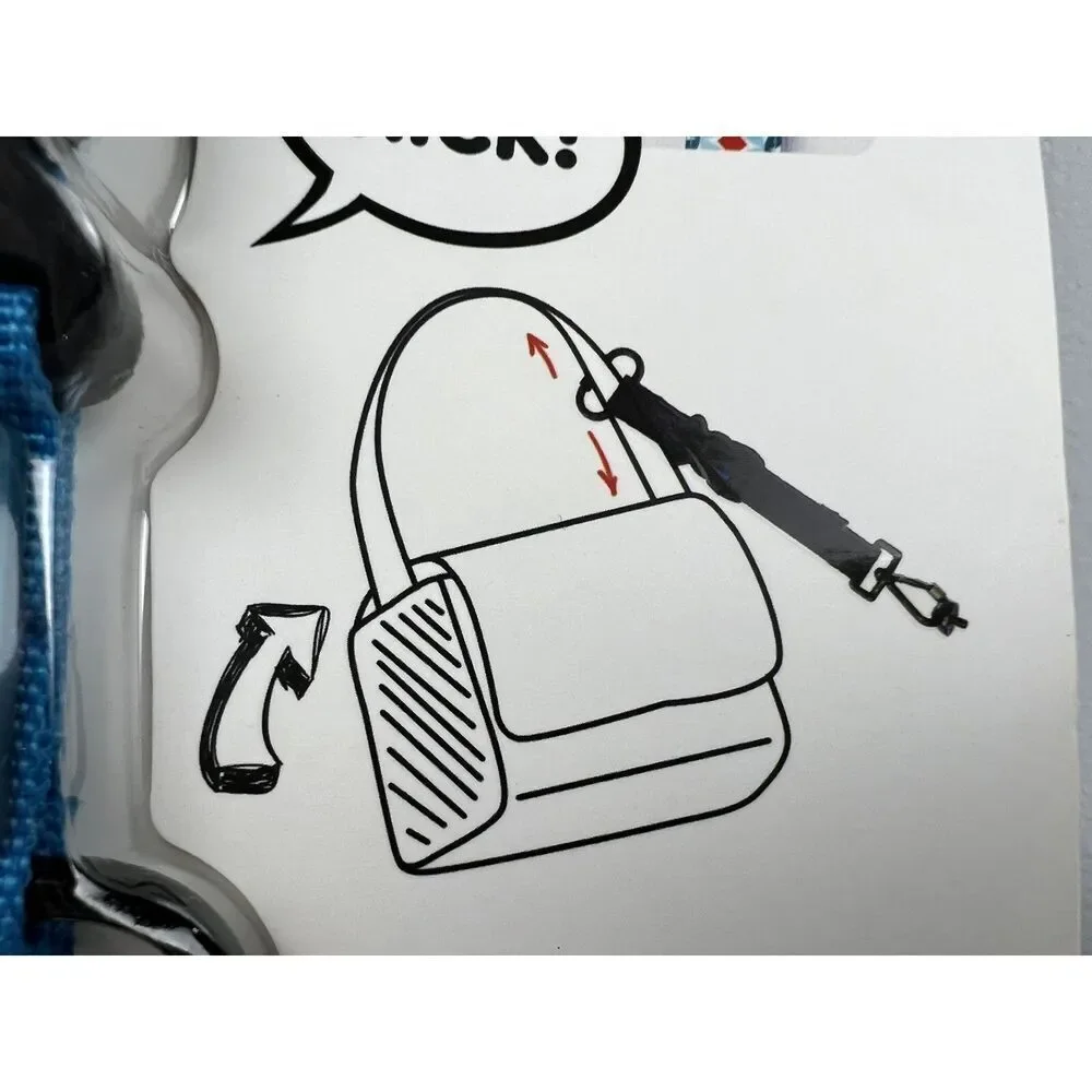 New Camera Strap Quick Shoot Holder Blue SMILE Camera Bag
